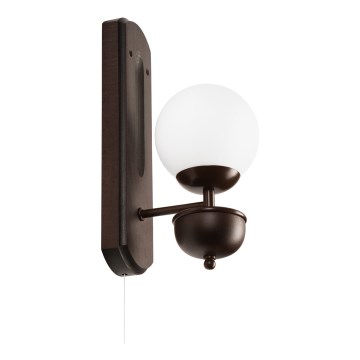 Brilagi - Nástěnné svítidlo COTTAGE 1xG9/40W/230V buk/bílá