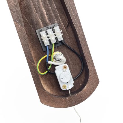 Brilagi - Nástěnné svítidlo COTTAGE 1xG9/40W/230V buk/bílá