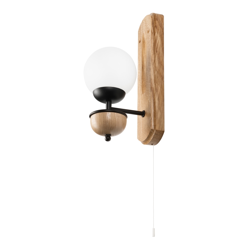 Brilagi - Nástěnné svítidlo COTTAGE 1xG9/40W/230V dub/bílá