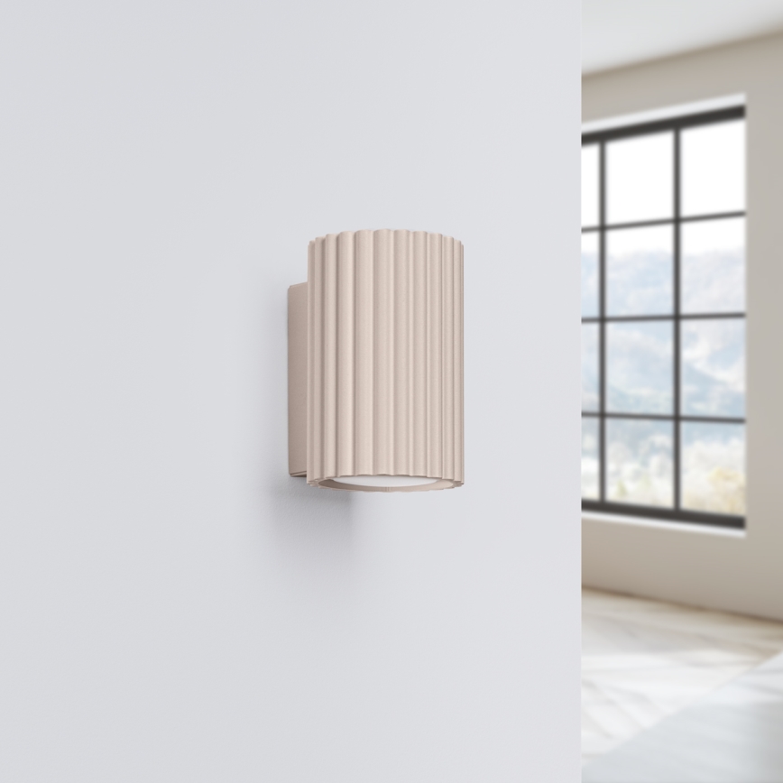 Brilagi - Nástěnné svítidlo CRESTO 2xGU10/10W/230V 10 cm taupe