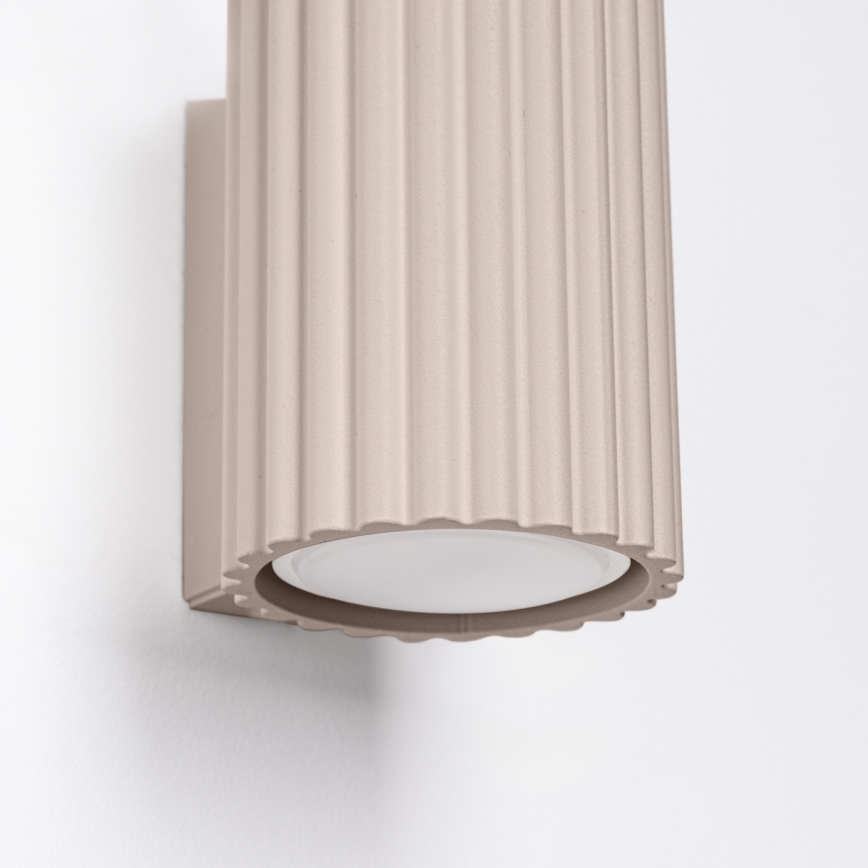 Brilagi - Nástěnné svítidlo CRESTO 2xGU10/10W/230V 10 cm taupe