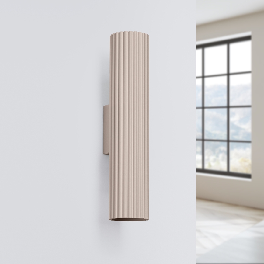 Brilagi - Nástěnné svítidlo CRESTO 2xGU10/10W/230V 20 cm taupe