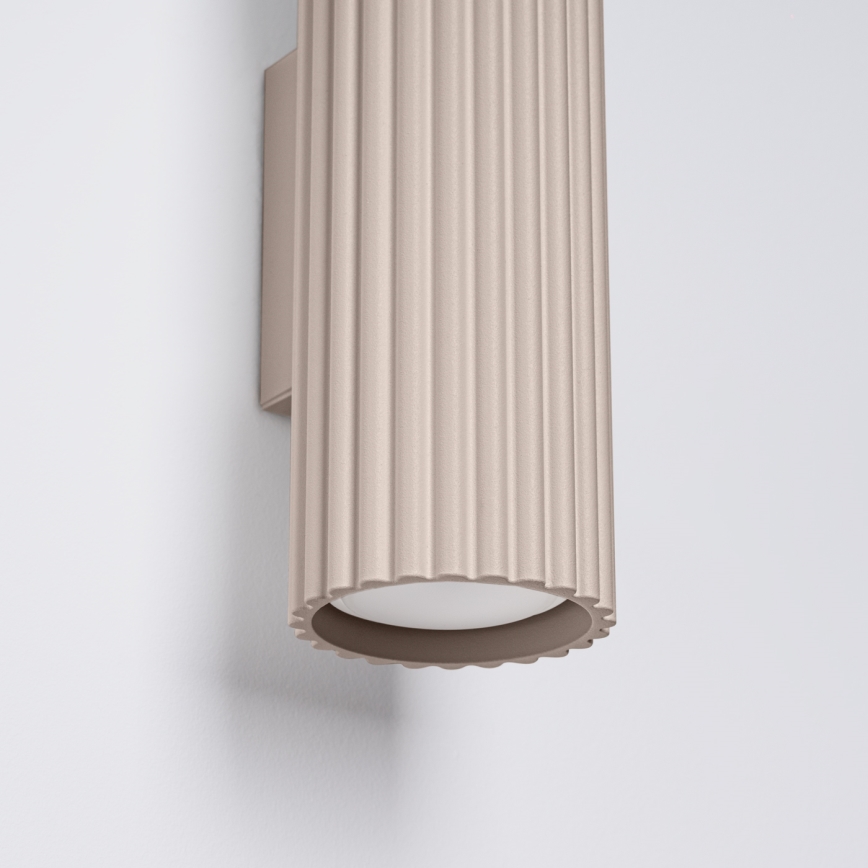 Brilagi - Nástěnné svítidlo CRESTO 2xGU10/10W/230V 20 cm taupe