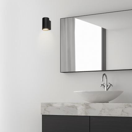 Brilagi - Nástěnné svítidlo CRISPINA 1xGU10/10W/230V 10 cm černá