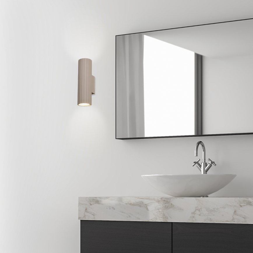 Brilagi - Nástěnné svítidlo CRISPINA 2xGU10/10W/230V 20 cm béžová