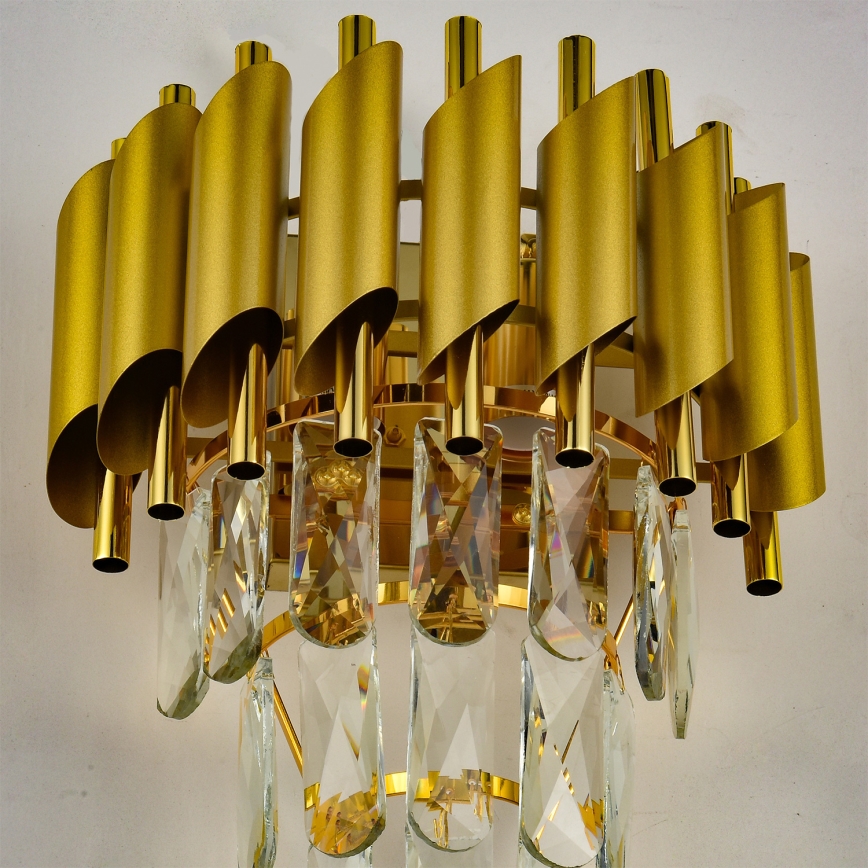 Brilagi - Nástěnné svítidlo ECLIPSE 2xE14/10W/230V zlatá