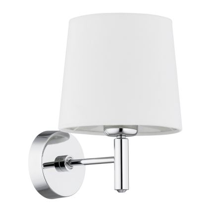 Brilagi - Nástěnné svítidlo MONTE 1xE27/60W/230V krémová/lesklý chrom
