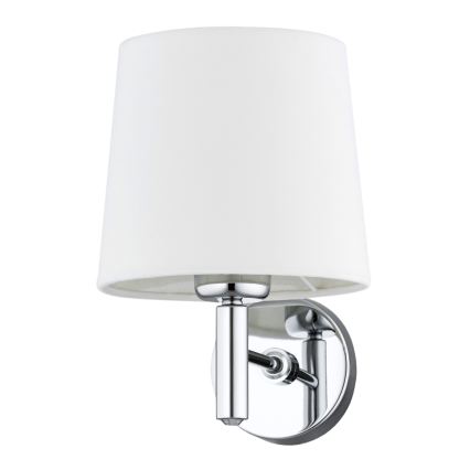 Brilagi - Nástěnné svítidlo MONTE 1xE27/60W/230V krémová/lesklý chrom