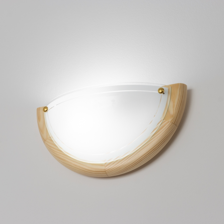 Brilagi - Nástěnné svítidlo ORBIS 1xE27/60W/230V 30 cm borovice