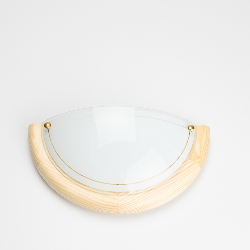 Brilagi - Nástěnné svítidlo ORBIS 1xE27/60W/230V 30 cm borovice