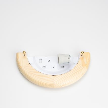 Brilagi - Nástěnné svítidlo ORBIS 1xE27/60W/230V 30 cm borovice