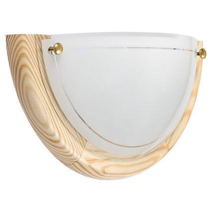 Brilagi - Nástěnné svítidlo ORBIS 1xE27/60W/230V 30 cm borovice