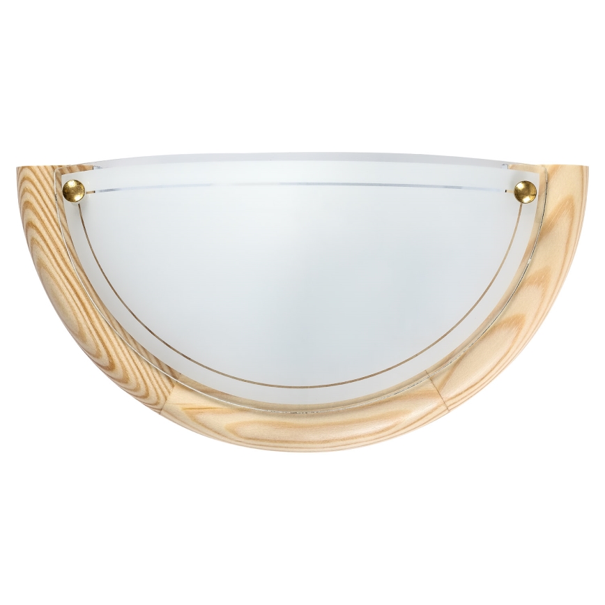 Brilagi - Nástěnné svítidlo ORBIS 1xE27/60W/230V 30 cm borovice