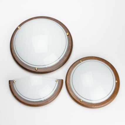 Brilagi - Nástěnné svítidlo ORBIS 1xE27/60W/230V 30 cm borovice