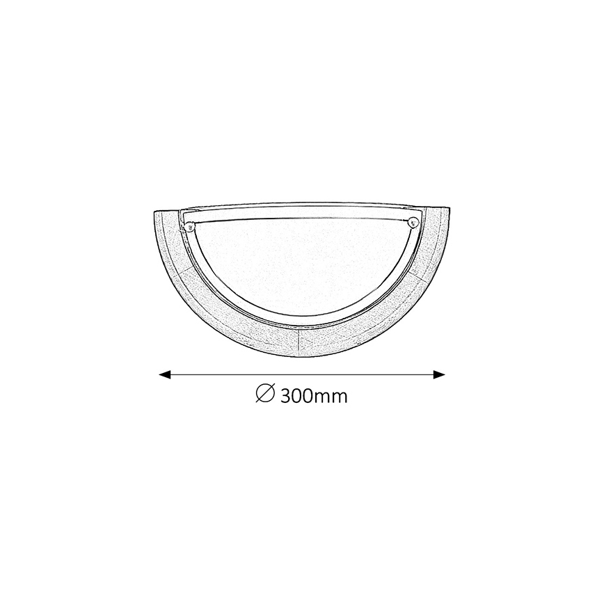 Brilagi - Nástěnné svítidlo ORBIS 1xE27/60W/230V 30 cm borovice