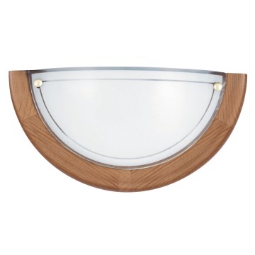 Brilagi - Nástěnné svítidlo ORBIS 1xE27/60W/230V 30 cm borovice/třešeň