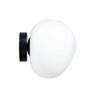 BRILAGI - Nástěnné svítidlo PEBBLES 1xE27/40W/230V pr. 20 cm černá