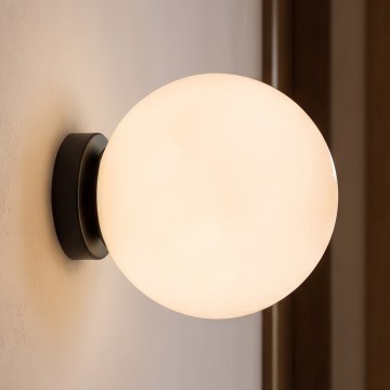 BRILAGI - Nástěnné svítidlo POLOS 1xE27/40W/230V pr. 20 cm černá