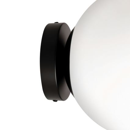 BRILAGI - Nástěnné svítidlo POLOS 1xE27/40W/230V pr. 20 cm černá