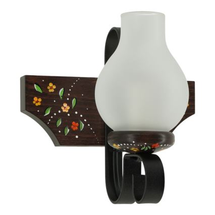 Brilagi - Nástěnné svítidlo QUEEN 1xE14/40W/230V buk/wenge