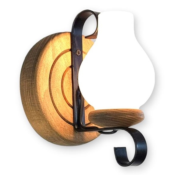 Brilagi - Nástěnné svítidlo ROATA APLICA 1xE14/40W/230V buk