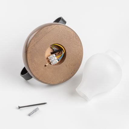 Brilagi - Nástěnné svítidlo ROATA APLICA 1xE14/40W/230V buk/ořech