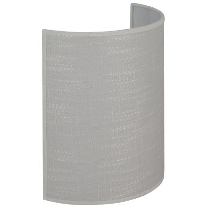 Brilagi - Nástěnné svítidlo SEMI 1xE27/15W/230V pr. 20 cm šedá
