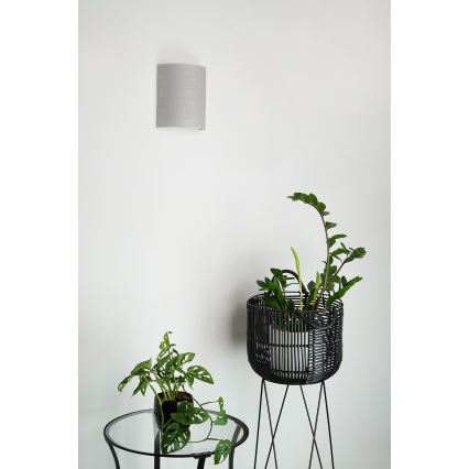 Brilagi - Nástěnné svítidlo SEMI 1xE27/15W/230V pr. 20 cm šedá