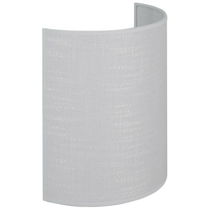 Brilagi - Nástěnné svítidlo SEMI 1xE27/15W/230V pr. 20 cm světle šedá