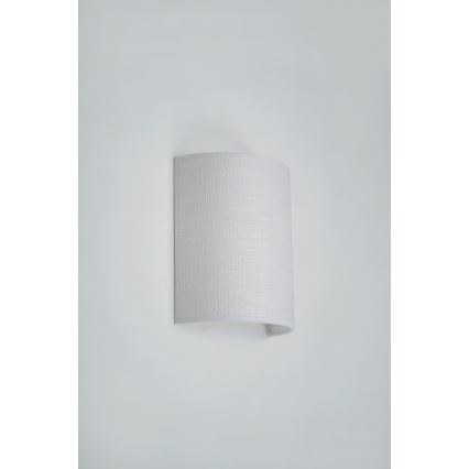 Brilagi - Nástěnné svítidlo SEMI 1xE27/15W/230V pr. 20 cm světle šedá