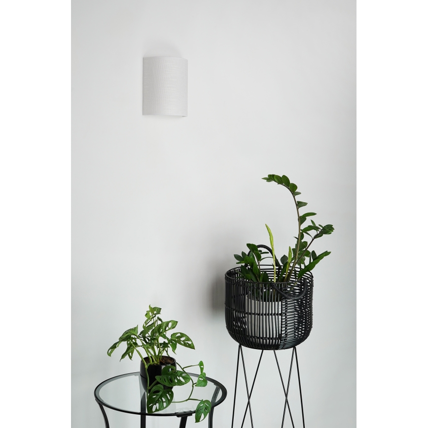 Brilagi - Nástěnné svítidlo SEMI 1xE27/15W/230V pr. 20 cm světle šedá