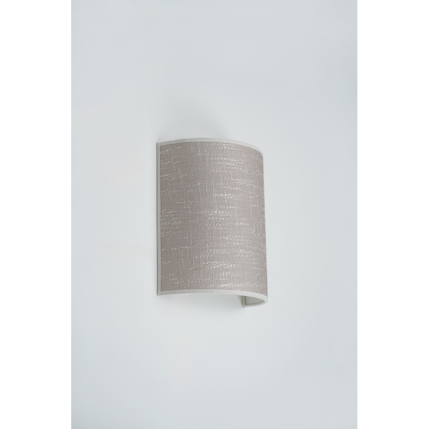 Brilagi - Nástěnné svítidlo SEMI 1xE27/15W/230V pr. 20 cm tmavě šedá