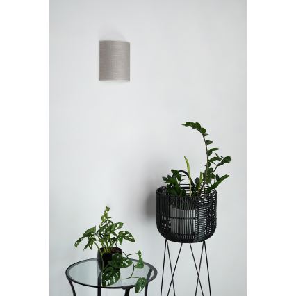 Brilagi - Nástěnné svítidlo SEMI 1xE27/15W/230V pr. 20 cm tmavě šedá