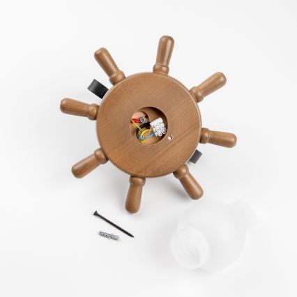 Brilagi - Nástěnné svítidlo TIMONA 1xE14/40W/230V buk/ořech