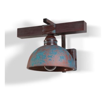 BRILAGI - Nástěnné svítidlo VIRIONI 1xE27/60W/230V hnědá/patina