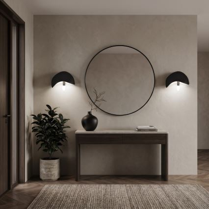Brilagi - Nástěnné svítidlo WABI SABI 1xE14/40W/230V černá