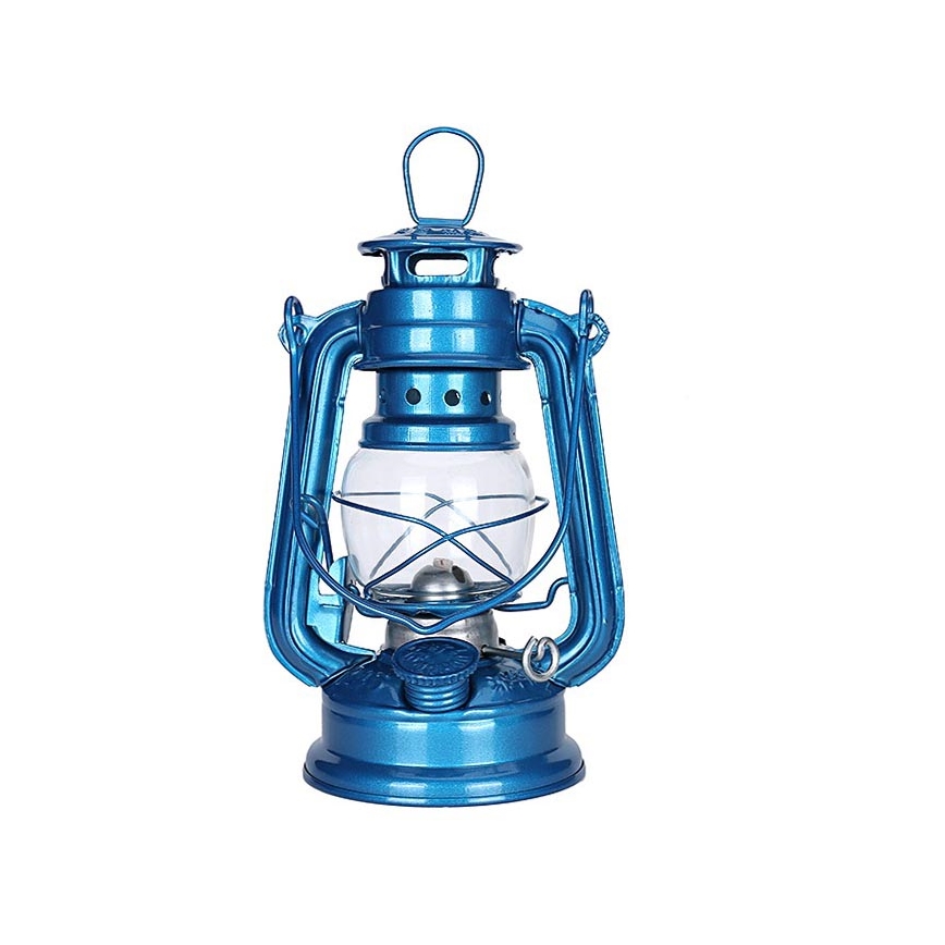 Brilagi - Petrolejová lampa LANTERN 19 cm tyrkysová