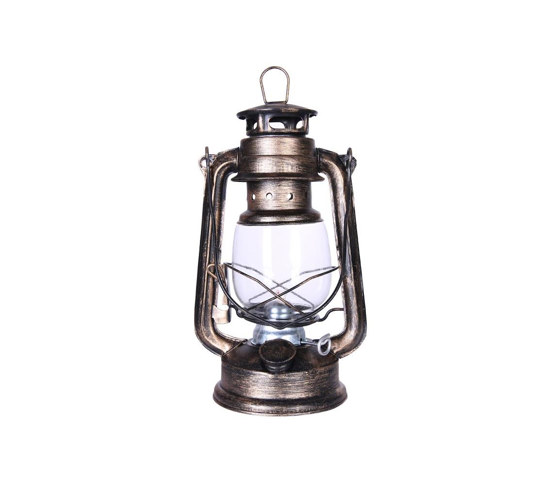 Brilagi Brilagi - Petrolejová lampa LANTERN 24,5 cm měděná BG0461