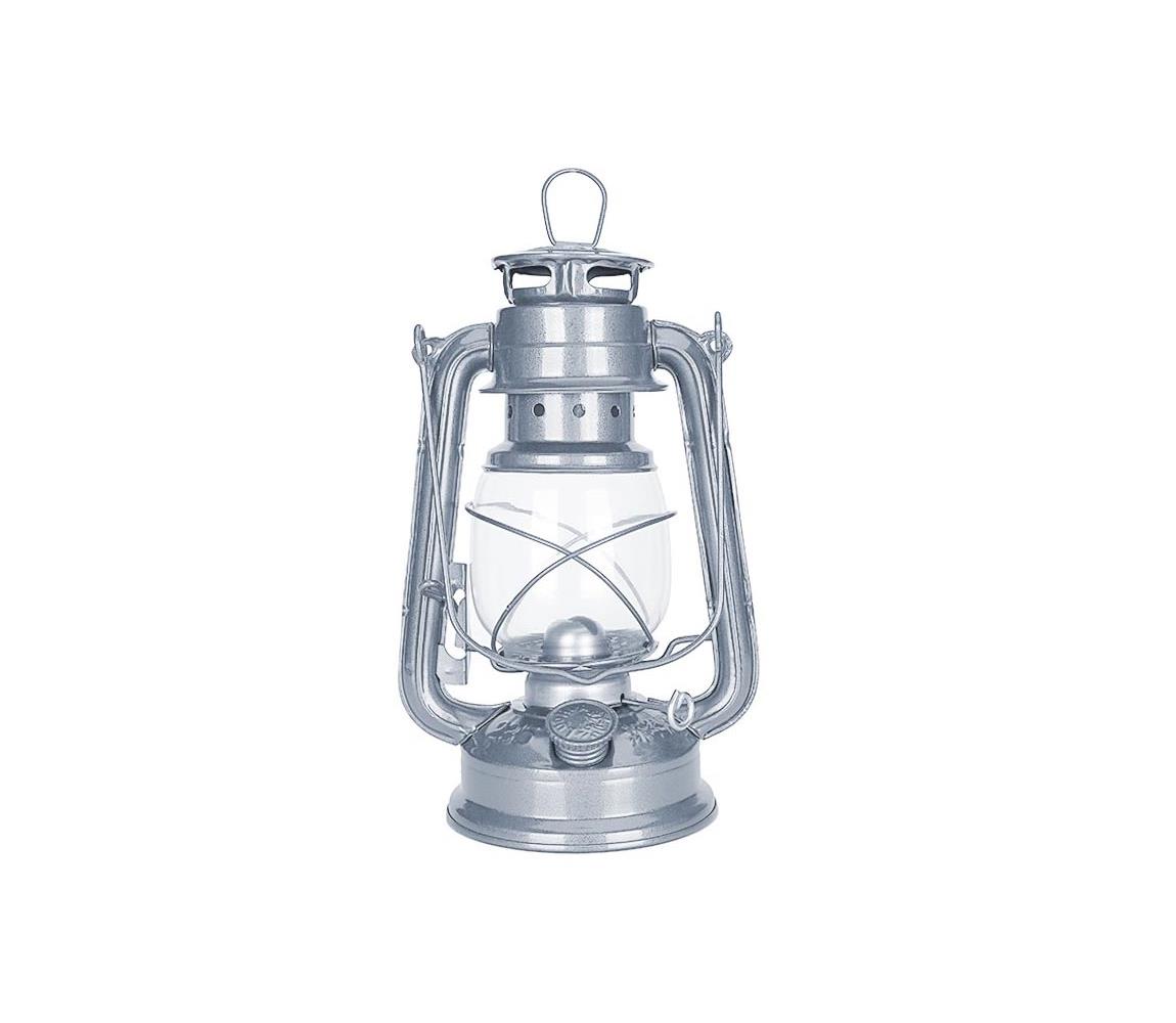 Brilagi Brilagi - Petrolejová lampa LANTERN 24,5 cm stříbrná BG0473