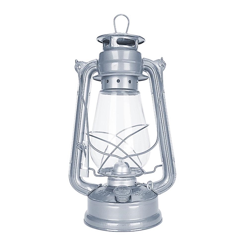 Brilagi - Petrolejová lampa LANTERN 31 cm stříbrná