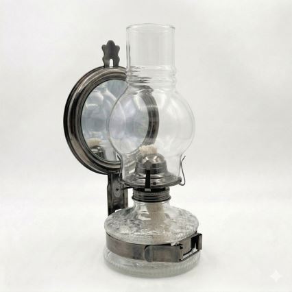 Brilagi - Petrolejová lampa MERLIN černý chrom