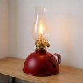 Brilagi - Petrolejová lampa MERLIN červená