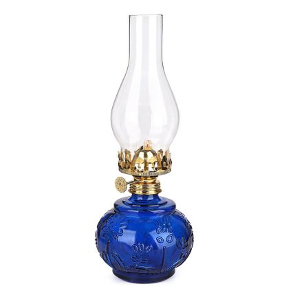 Brilagi - Petrolejová lampa MERLIN modrá