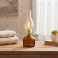 Brilagi - Petrolejová lampa MERLIN oranžová