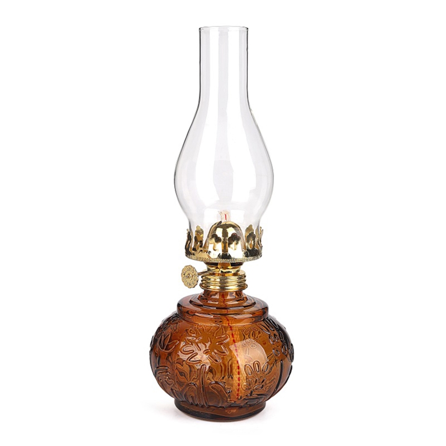 Brilagi - Petrolejová lampa MERLIN oranžová