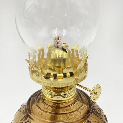 Brilagi - Petrolejová lampa MERLIN oranžová