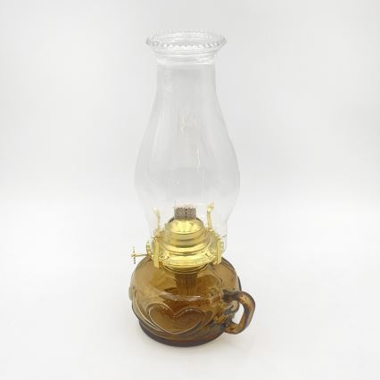 BRILAGI - Petrolejová lampa MERLIN oranžová
