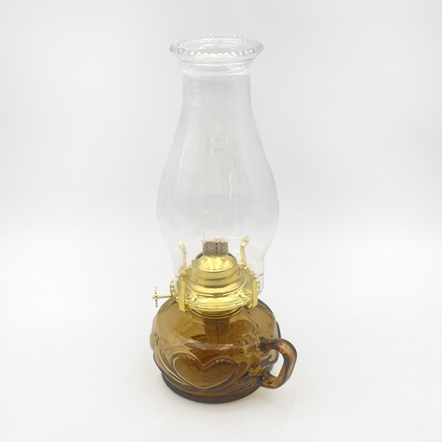 BRILAGI - Petrolejová lampa MERLIN oranžová