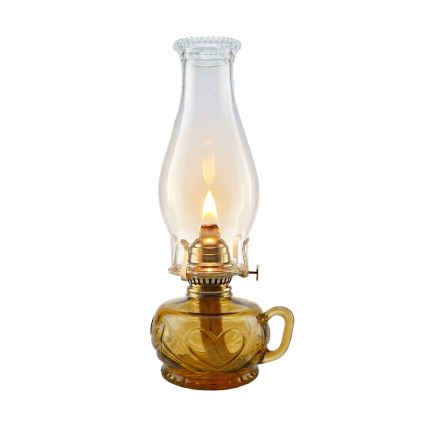 BRILAGI - Petrolejová lampa MERLIN oranžová