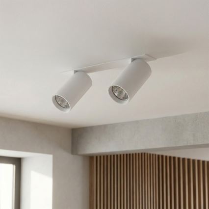 Brilagi - Podhledové svítidlo SELE 2xGU10/30W/230V bílá